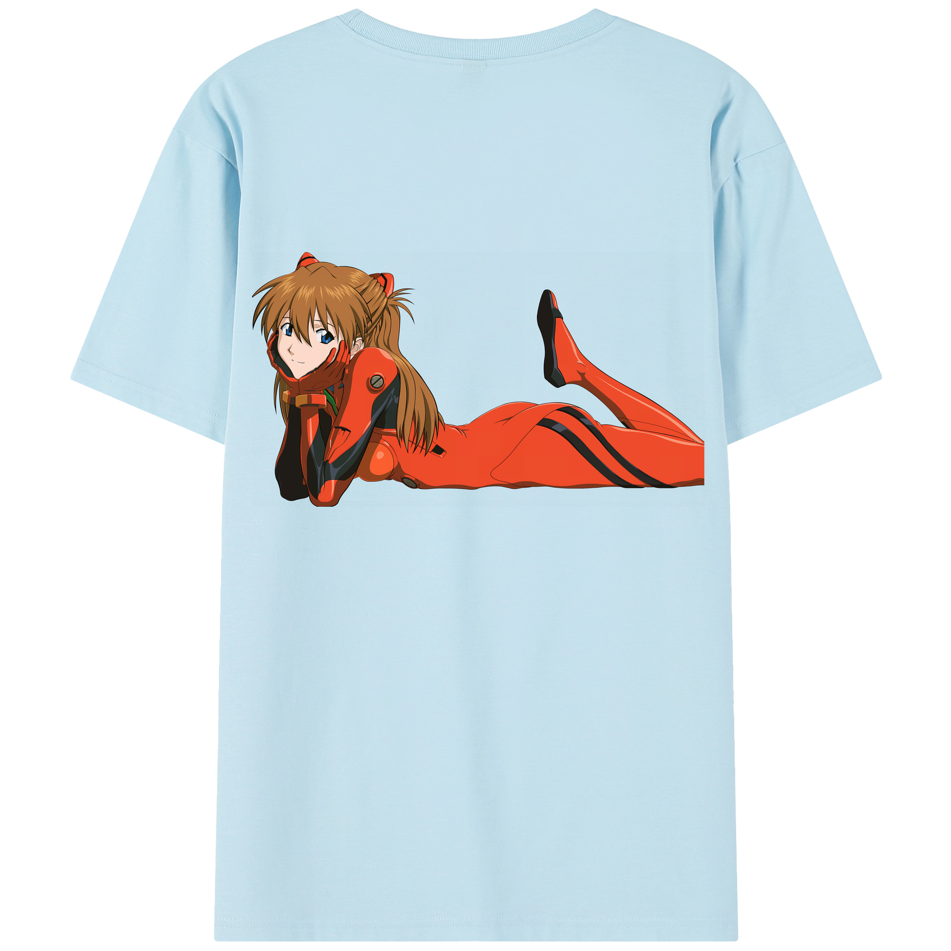 （画像用） EVA 新世紀エヴァンゲリオン 綿100％半袖Tシャツ（背面プリント）